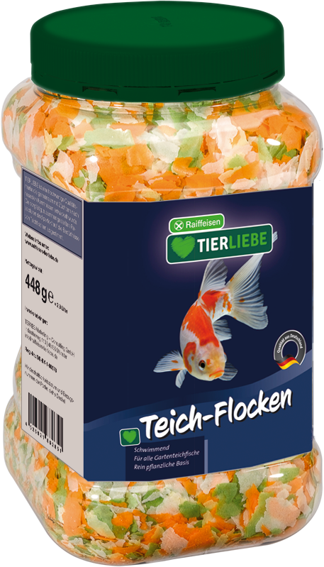 TIERLIEBE Teichfischfutter Teich-Flocken 2,8l
